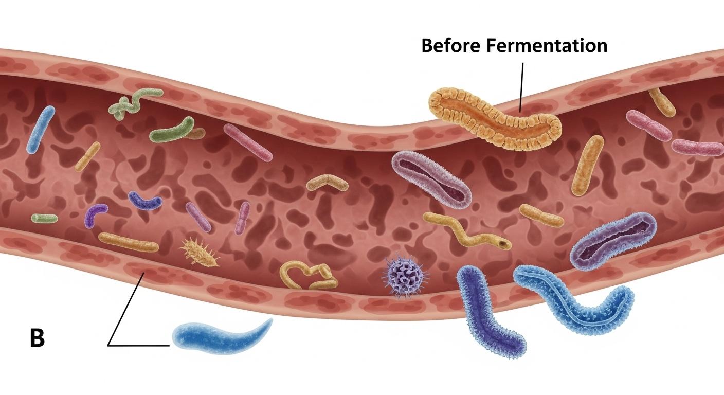 The Impact of Fermented Foods on Gut Microbiota Diversity