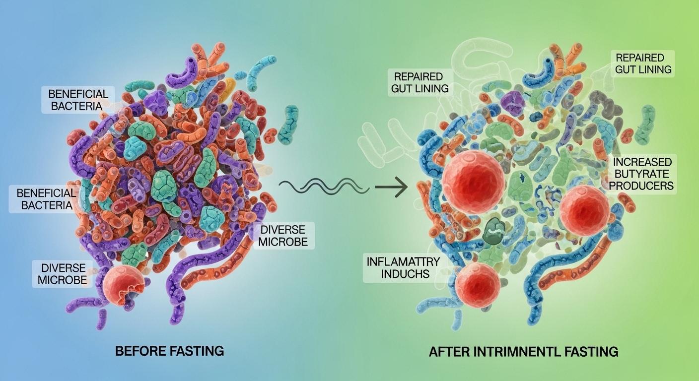 Intermittent Fasting Effects on Gut Microbiome: Study Review