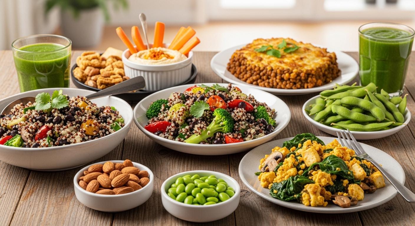 High-Protein Vegan Plan for an Active Lifestyle Guide
