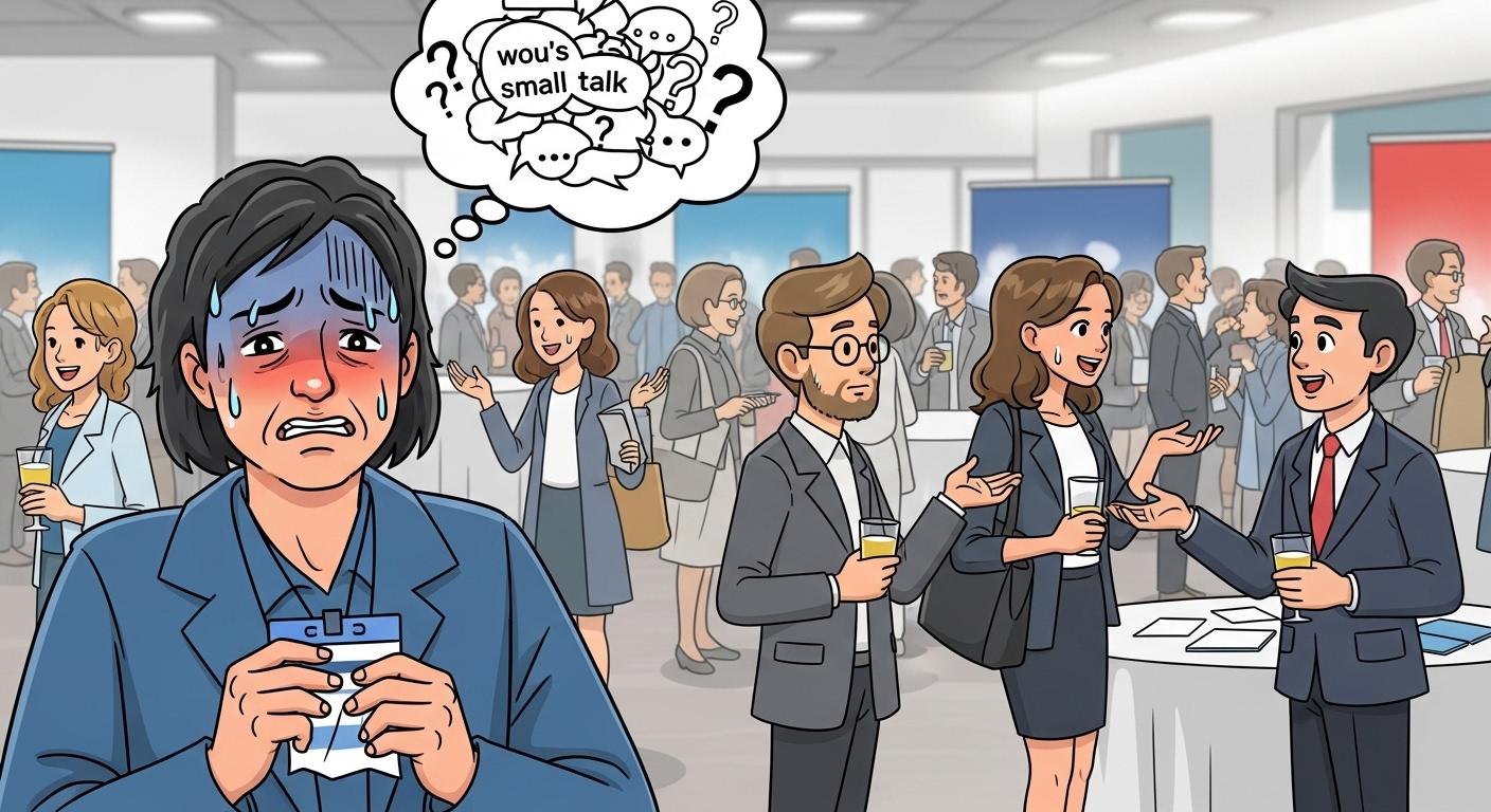 Small Talk at Networking Events as a Stress Trigger
