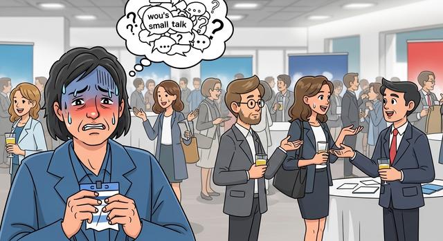 Small Talk at Networking Events as a Stress Trigger